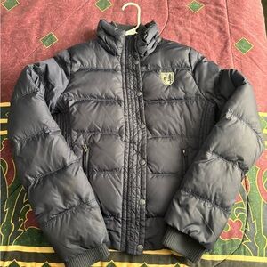American Eagle Outfitters Kids Puffer Jacket - Dark Gray
